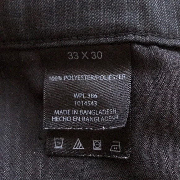 Black Men’s Haggar dress pants - Picture 3 of 4